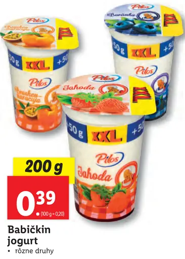 Pilos Babičkin jogurt