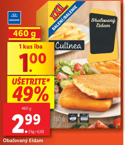 Culinea Obalovaný Eidam