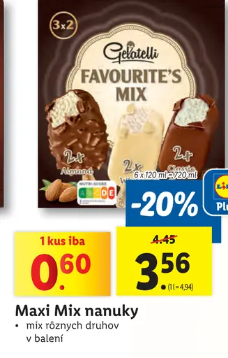 Gelatelli Maxi Mix nanuky