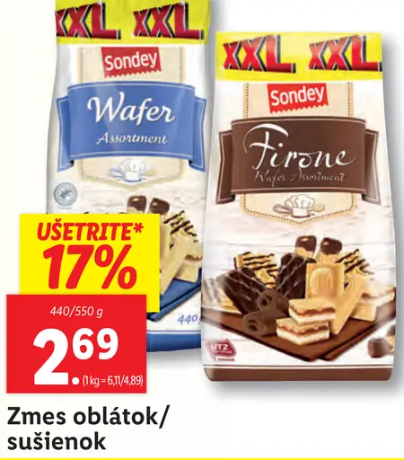 Sondey Oplatky/ Sušienky