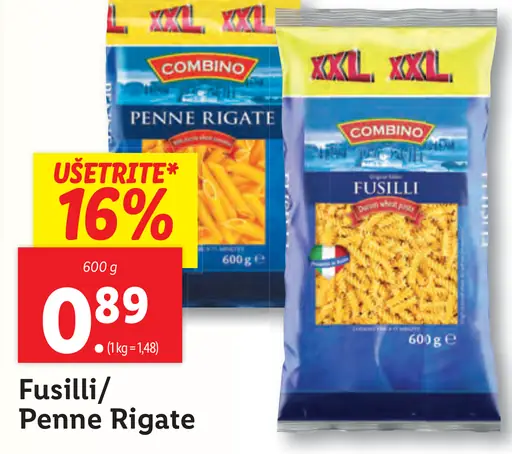 Combino Fusilli/Penne Rigate