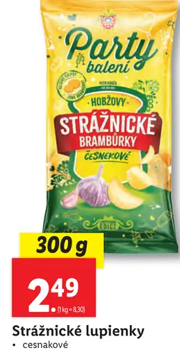 Strážnické lupienky cesnakové