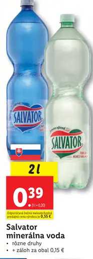 Salvator Minerálna voda