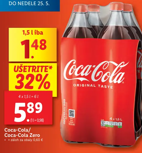 Coca-Cola/Cola Zero/Fanta