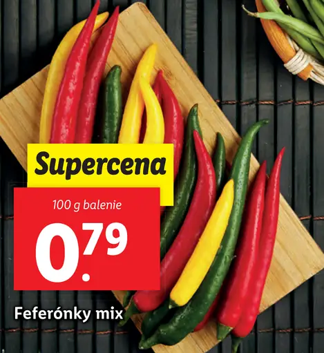 Feferónky mix