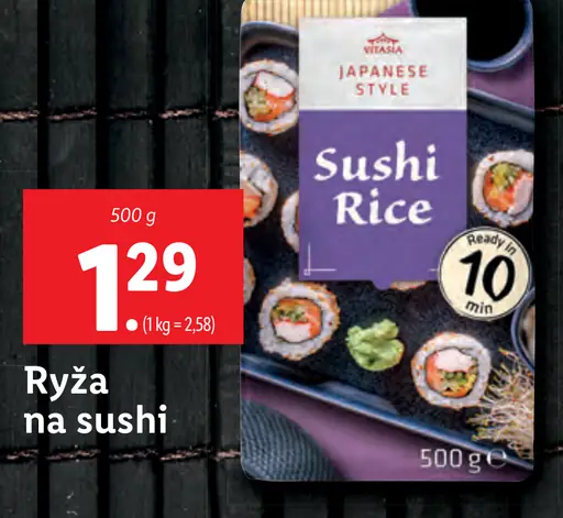 Vitasia Ryža na sushi