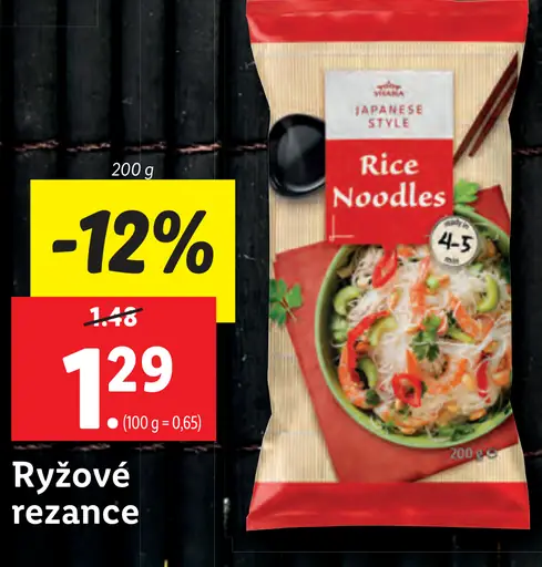Vitasia Ryžové rezance
