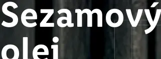 Vitasia Sezamový olej