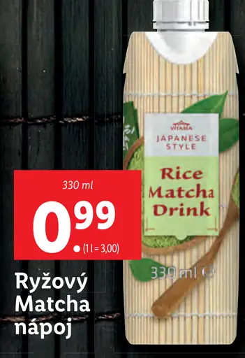VitAsia Ryžový Matcha nápoj