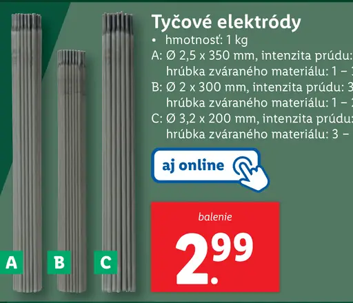 Tyčové elektródy