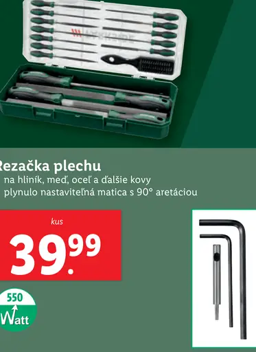 Parkside Rezačka plechu