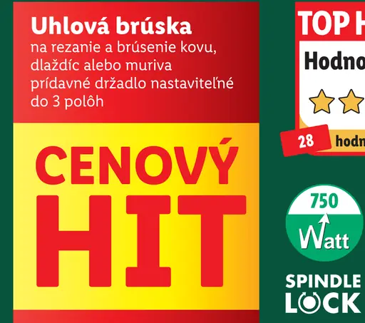 Parkside Uhlová brúska