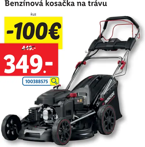 PARKSIDE PERFORMANCE Benzínová kosačka na trávu