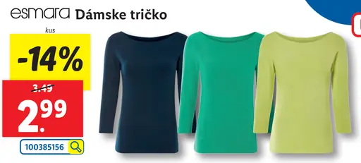 Esmara Dámske tričko