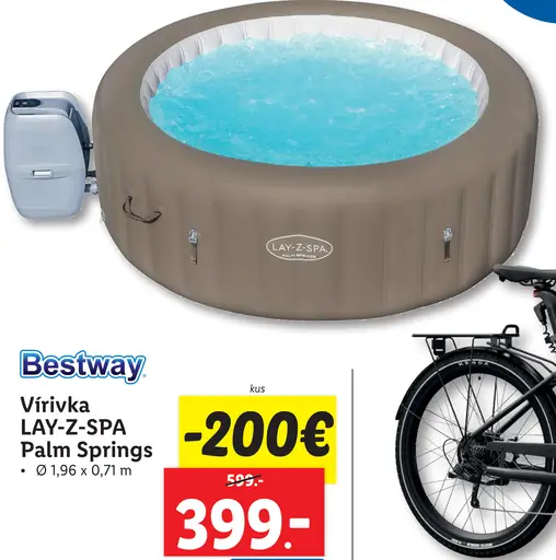Bestway vírivka LAY-Z-SPA Palm Springs