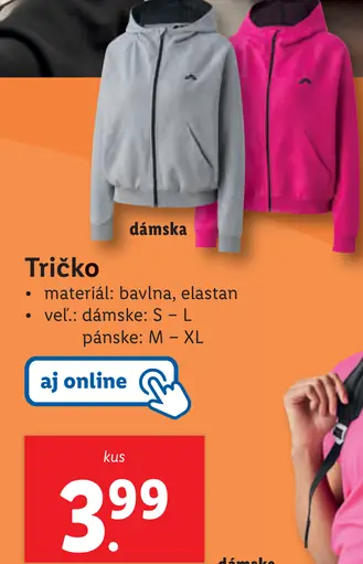Dámske tričko