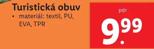 Turistická obuv