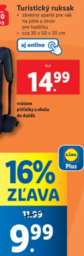 Crivit Turistický ruksak