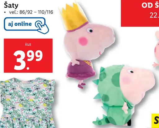 Peppa Pig Plyšová hračka