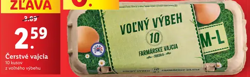 Čerstvé vajcia