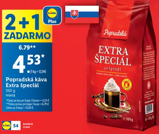 Popradská káva Extra Špeciál