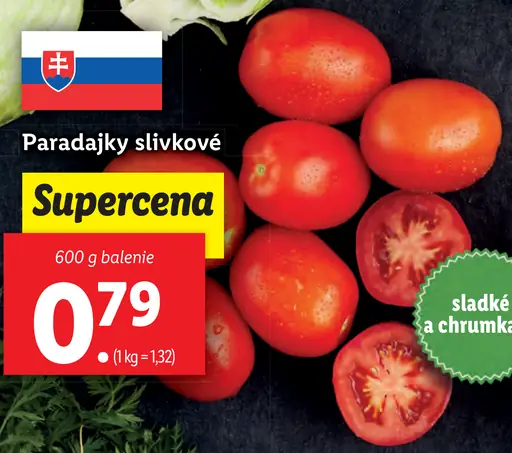 Slivkové paradajky
