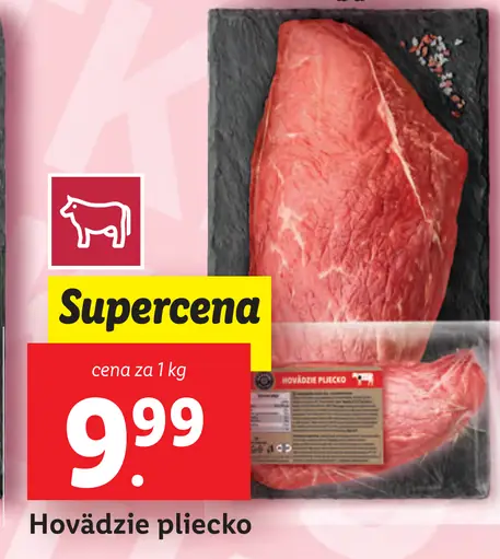 Hovädzie plecko