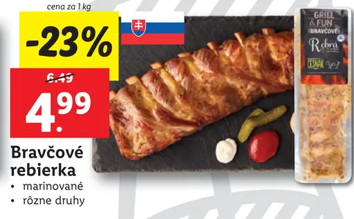 Bravčové rebierka