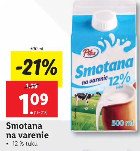 Pilos Smotana na varenie