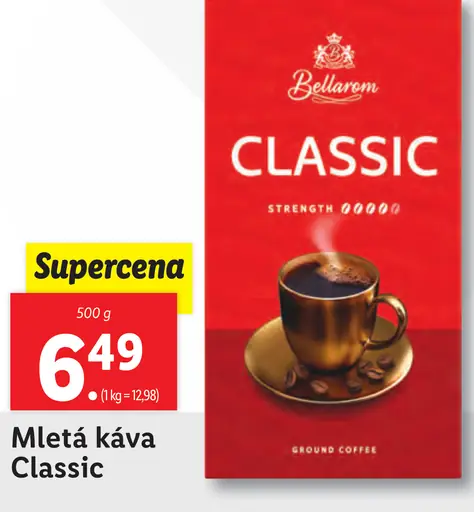 Bellarom Instantná káva Classic