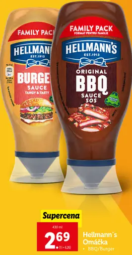 Hellmann´s Omáčka BBQ/Burger