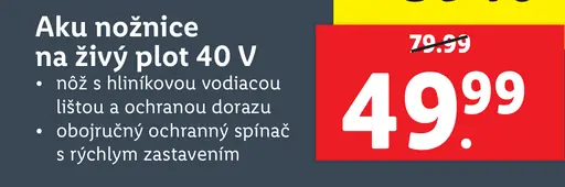 Parkside Aku nožnice na živý plot