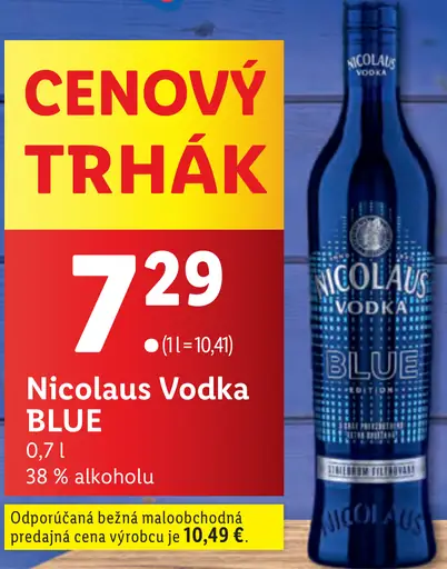 Nicolaus Vodka BLUE