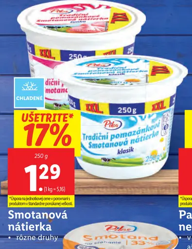 Pilos Smotanová nátierka