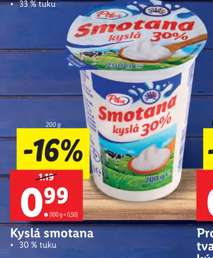 Pilos Kyslá smotana