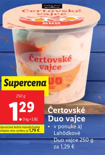 Čertovské Duo vajce