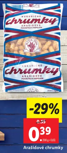 Arašidové chrumky