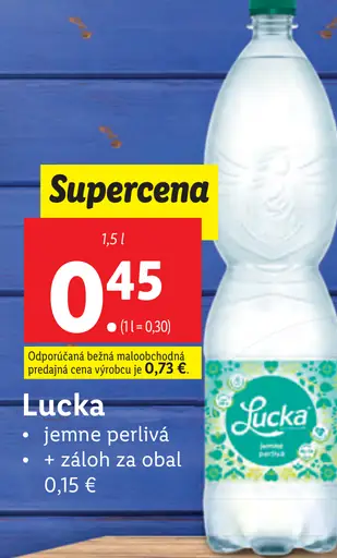 Lucka jemne perlivá
