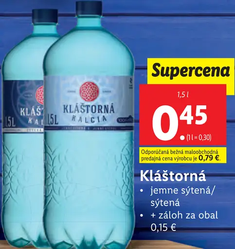 Klaštorná jemne sýtená