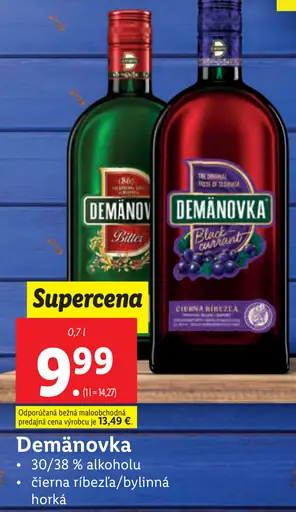 Demänovka Čierna ríbezľa
