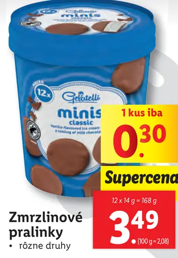 Gelatelli Mini Classic pralinky
