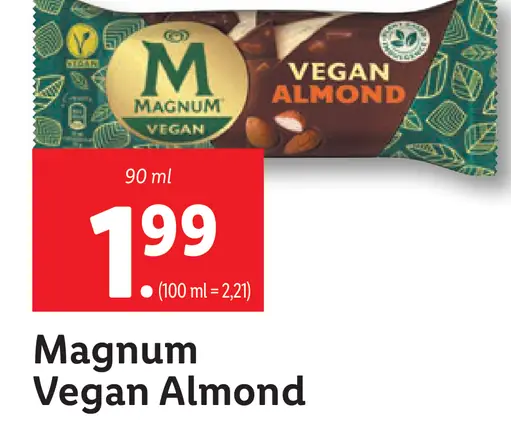 Magnum Vegan Almond