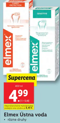 Elmex Ústna voda