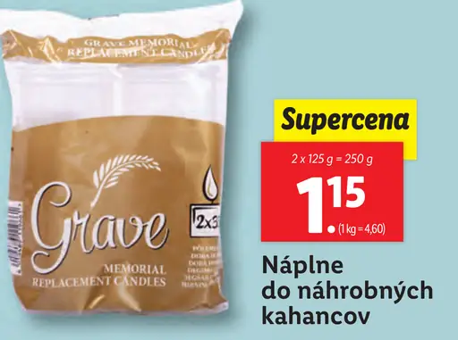Grave Náplne do náhrobných kahancov