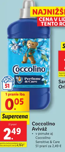 Coccolino aviváž