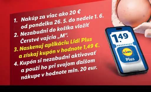 Čerstvé vajcia "M"