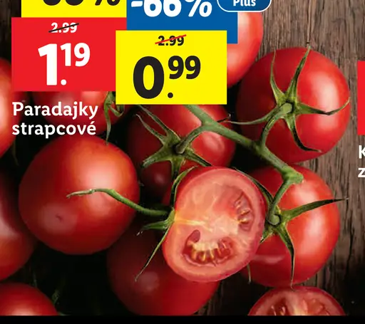 Paradajky strapcové