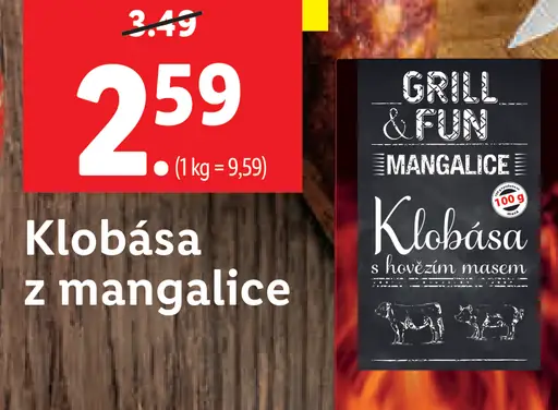 Klobása z mangalice