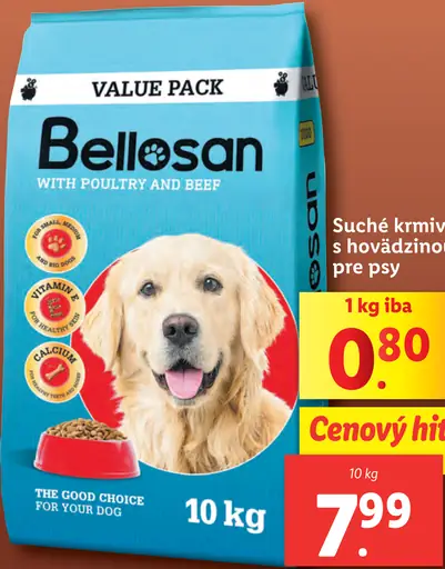 Bellosan Suché krmivo pre psy