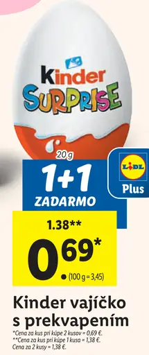 Kinder vajíčko s prekvapením